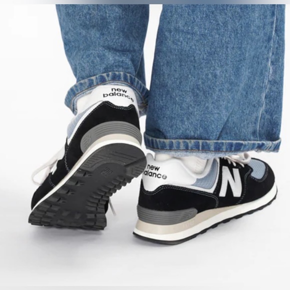 New Balance 574 'Black Reflection' ML574HF2 - Picture 7 of 12